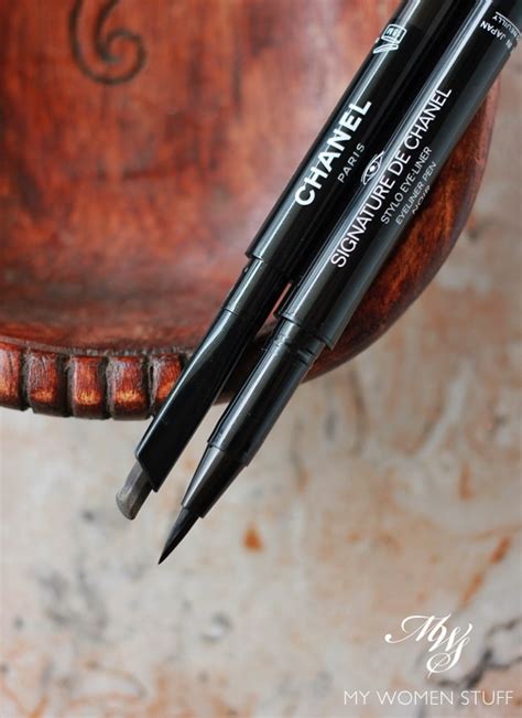 chanel black pencil eyeliner|Chanel waterproof eyeliner pen.